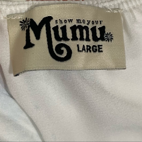 Show Me Your Mumu Heather Halter Dress Sz L - Picture 7 of 8